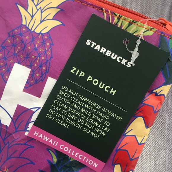 Starbucks🍍 Hawaii 16oz Tumbler & Aloha Zip Pouch - Picture 6 of 7